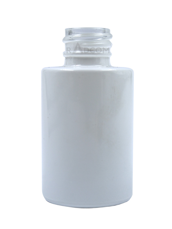 30ML - RPPL Shinny White Coated-Lotion Bottles 20/410MM Neck